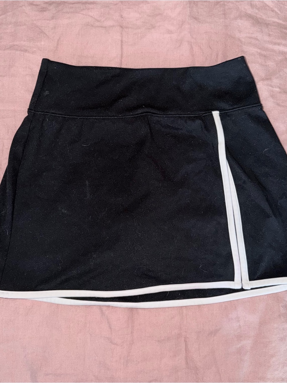 wild fable Black Athletic Skort with White Logo Detail